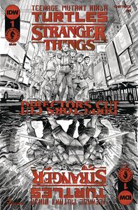 [Teenage Mutant Ninja Turtles X Stranger Things: Director's Cut #1 (Product Image)]