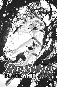 [Red Sonja: Black White Red #4 (Cover F Staggs Black & White Variant) (Product Image)]