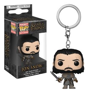 [Game Of Thrones: Pocket Pop! Keychain: Jon Snow Beyond The Wall (Product Image)]