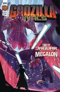 [Godzilla: Rivals: Jet Jaguar Vs Megalon: Oneshot #1 (Cover A Huang) (Product Image)]