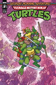 [Teenage Mutant Ninja Turtles: Saturday Morning Adventures 2023 #9 (Cover A Lawrence) (Product Image)]