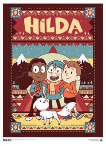 [Hilda: Art Print: Hilda & Friends (Product Image)]