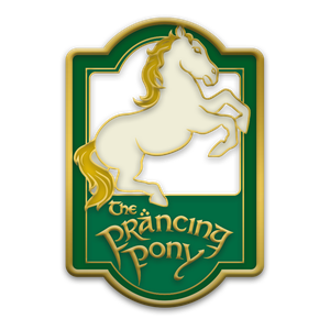 [Lord Of The Rings: Enamel Pin Badge: The Prancing Pony Sign (Product Image)]