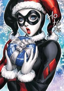 [Harley Quinn #34 (Cover C Stanley Artgerm Lau DC Holiday Card Special Edition Variant) (Product Image)]