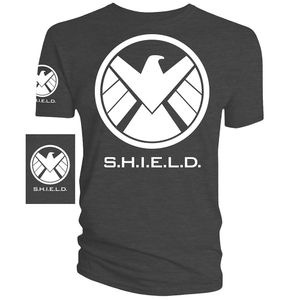 [Marvel: S.H.I.E.L.D.: T-Shirt: Logo With Sleeve Print (Product Image)]