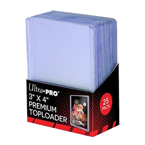 [Ultra Pro: 3" X 4" Premium Toploader Card Sleeves (Super Clear)  (Product Image)]