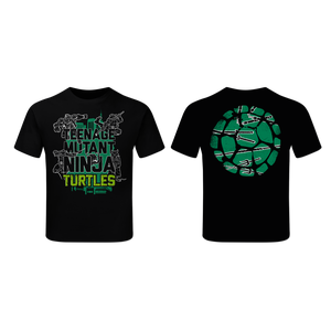 [Teenage Mutant Ninja Turtles: Children's T-Shirt: Turtles Quote (Line Art) (Product Image)]