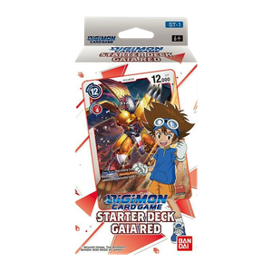 [Digimon: Card Game: Starter Deck: Gaia Red (ST-1) (Product Image)]