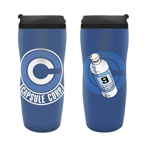 [Dragon Ball: Travel Mug: Capsule Corp. (Product Image)]