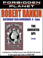 [Robert Rankin Signing The Educated Ape (Product Image)]