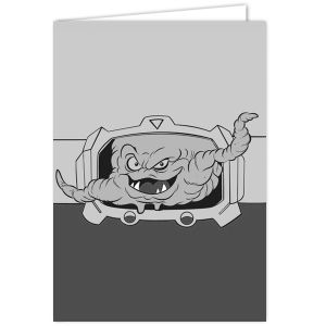 [Teenage Mutant Ninja Turtles: Greetings Card: Kraang (Product Image)]