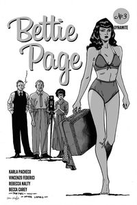 [Bettie Page #3 (Peeples Homage Variant) (Product Image)]