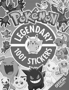 [Pokemon Legendary: 1001 Stickers (Product Image)]