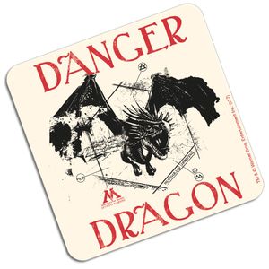[Harry Potter: Coaster: Hungarian Horntail Danger Dragon (Product Image)]