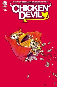 [The cover for Chicken Devil #4]