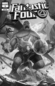 [Fantastic Four #1 (Forbidden Planet Inhyuk Lee Variant) (Product Image)]