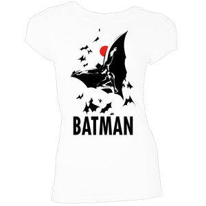 [Justice League: Women's Fit T-Shirt: Stylised Batman (Product Image)]