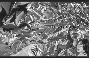 [Alex Ross 2018 Sketchbook (Hardcover) (Product Image)]