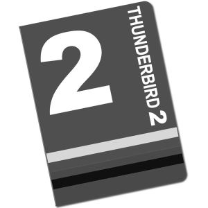[Thunderbirds: Passport Holders: Thunderbird 2 (Product Image)]