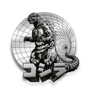 [Godzilla: Enamel Pin Badge: Kaiju Radar (Product Image)]