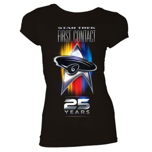 [Star Trek: First Contact: Women's Fit T-Shirt: 25th Anniversary (Product Image)]