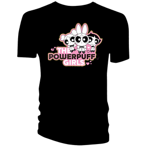 [Powerpuff Girls: T-Shirt: Pink Hearts (Product Image)]