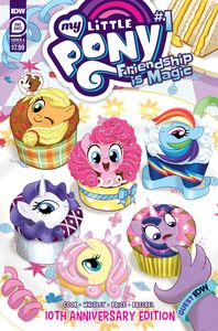 [My Little Pony: Friendship Is Magic: 10th Anniversary Edition (Cover A Mebberson) (Product Image)]