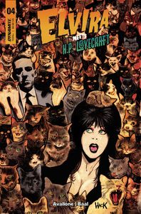 [Elvira Meets H.P. Lovecraft #4 (Cover C Hack) (Product Image)]