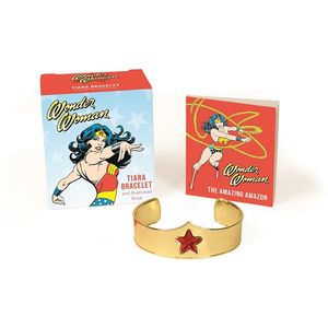 [Wonder Woman: Tiara Bracelet & Illustrated Book (Product Image)]