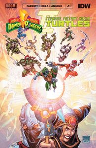 [Mighty Morphin Power Rangers/Teenage Mutant Ninja Turtles II #1 (Cover K Deluxe Edition Variant Williams II) (Product Image)]