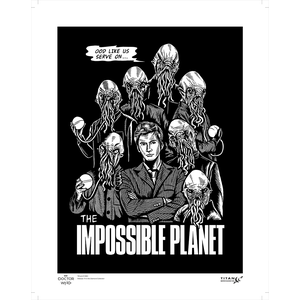 [Doctor Who: The 60th Anniversary Diamond Collection: Art Print: The Impossible Planet (Product Image)]