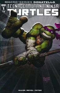 [Teenage Mutant Ninja Turtles: Macroseries Donatello (Cover B Brown) (Product Image)]