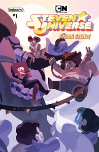 [Steven Universe: Fusion Frenzy #1 (Main Cover B Connecting) (Product Image)]