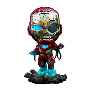[Spider-Man: Far From Home: Cosbaby Vinyl Figure: Mysterio's Iron Man Illusion (Product Image)]
