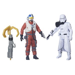 [Star Wars: The Force Awakens: Wave 3 Action Figure 2 Packs: Snap Wexley & Snowtrooper Officer (Product Image)]