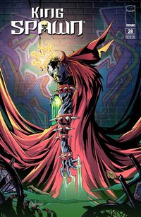 [The cover for King Spawn #28 (Cover A Ze Carlos Cardstock)]