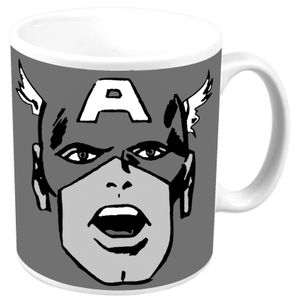 [Marvel: Face Mug: Captain America (Product Image)]