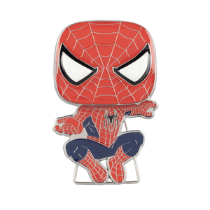 [Spider-Man: No Way Home: Loungefly Pop! Pin Badge: Friendly Neighborhood Spider-Man (Product Image)]