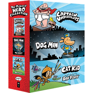 [Dav Pilkey's Hero Collection: 3-Book Boxed Set (Product Image)]