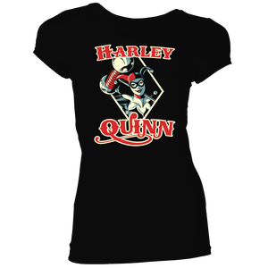 [Batman: Women's Fit T-Shirt: Harley Quinn Diamond (Product Image)]