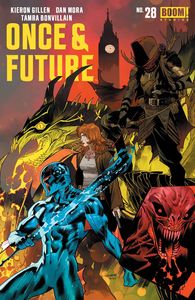 [Once & Future #28 (Cover A Connecting Mora) (Product Image)]