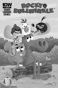 [Rocky & Bullwinkle #4 (Angry Birds Subscription Variant) (Product Image)]