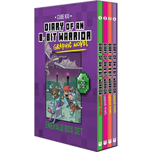 [Diary Of An 8-Bit Warrior: Graphic Novel: Emerald Box Set (Product Image)]