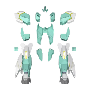[Gundam: HGBD:R 1/144 Scale Model Kit: Nepteight Unit (Product Image)]
