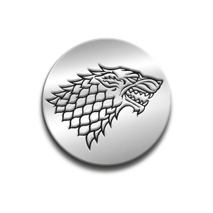 [Game Of Thrones: Enamel Pin Badge: Stark Sigil (Product Image)]