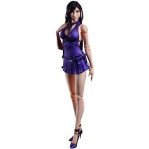 [Final Fantasy VII Remake: Play Arts Kai Action Figure: Tifa Lockhart (Dress Version) (Product Image)]