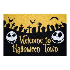 [The Nightmare Before Christmas: Doormat: Welcome To Halloween Town (Product Image)]