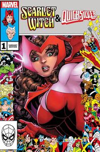 [Scarlet Witch & Quicksilver #1 (Art Adams Exclusive Marvel Frame Variant) (Product Image)]
