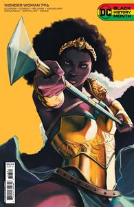 [Wonder Woman #796 (Cover D Taj Tenfold Black History Month Card Stock Variant) (Product Image)]