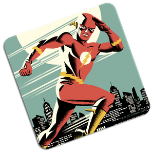 [The Flash Coaster: The Flash Silver Age By Justin Michael Cho (Product Image)]